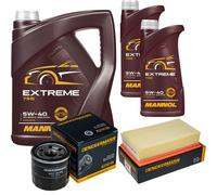 DENCKERMANN Controllo Set MANNOL Extreme 5W-40 7L Per Renault Clio III 2.0