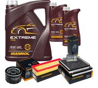 DENCKERMANN Controllo Set MANNOL Extreme 5W-40 7L Per Renault Espace III 2.0