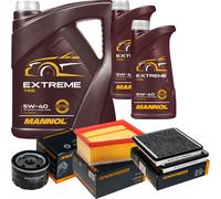 DENCKERMANN Controllo Set MANNOL Extreme 5W-40 7L Per Renault Espace III 2.0