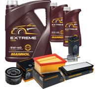 DENCKERMANN Controllo Set MANNOL Extreme 5W-40 7L Per Renault Espace IV 2.0