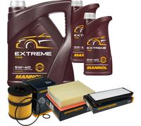 DENCKERMANN Controllo Set MANNOL Extreme 5W-40 7L Per Renault Espace IV 3.0