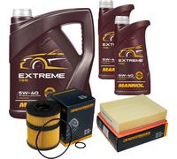 DENCKERMANN Controllo Set MANNOL Extreme 5W-40 7L Per Renault Espace IV 3.0