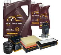 DENCKERMANN Controllo Set MANNOL EXTREME 5W-40 7L Per Renault Espace IV 3.5