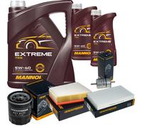 DENCKERMANN Controllo Set MANNOL Extreme 5W-40 7L Per Renault Fluence 2.0