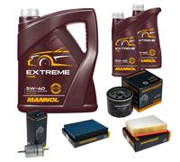 Denckermann Controllo Set mannol extreme 5W-40 7L per Renault Grand