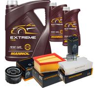 DENCKERMANN Controllo Set MANNOL Extreme 5W-40 7L Per Renault Laguna III 1.6