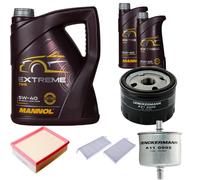 DENCKERMANN Controllo Set MANNOL Extreme 5W-40 7L Per Renault Laguna III 1.6