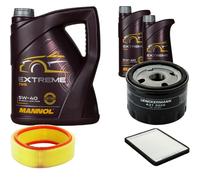 DENCKERMANN Controllo Set MANNOL EXTREME 5W-40 7L Per Renault Megane I 1.4 E