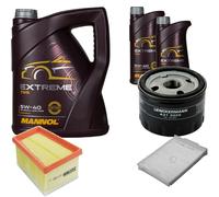 DENCKERMANN Controllo Set MANNOL Extreme 5W-40 7L per Renault Megane II