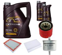 DENCKERMANN Controllo Set MANNOL Extreme 5W-40 7L per Renault Megane III