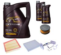 DENCKERMANN Controllo Set MANNOL Extreme 5W-40 7L per Renault Megane IV 1.2
