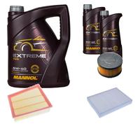 DENCKERMANN Controllo Set MANNOL EXTREME 5W-40 7L Per RENAULT MEGANE IV