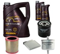 DENCKERMANN Controllo Set MANNOL EXTREME 5W-40 7L Per Renault Twingo II 1.2