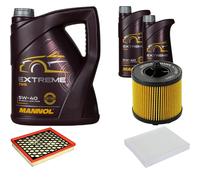 DENCKERMANN Controllo Set MANNOL Extreme 5W-40 7L Per Saab 9-5 2.0 Turbo