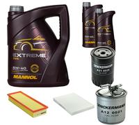 DENCKERMANN Controllo Set MANNOL Extreme 5W-40 7L Per Seat Cordoba Vario 1.9
