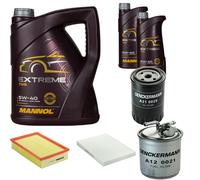 DENCKERMANN Controllo Set MANNOL Extreme 5W-40 7L Per Seat Cordoba Vario 1.9
