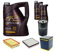 DENCKERMANN Controllo Set MANNOL EXTREME 5W-40 7L Per SEAT TOLEDO I 1.6I