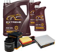 DENCKERMANN Controllo Set MANNOL EXTREME 5W-40 7L Per SKODA ROOMSTER 1.6