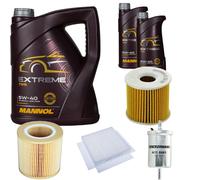 DENCKERMANN Controllo Set MANNOL Extreme 5W-40 7L Per Smart Fortwo Coupe 0.8