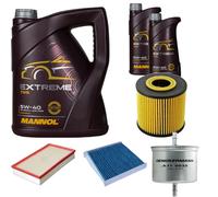 DENCKERMANN Controllo Set MANNOL Extreme 5W-40 7L Per Volvo S80 I 2.4 2.0 T