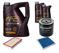 DENCKERMANN Controllo Set MANNOL Extreme 5W-40 7L per Volvo S80 I 2.5 TDI