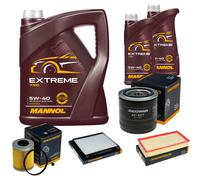 DENCKERMANN Controllo Set MANNOL Extreme 5W-40 7L Per Volvo V40 Kombi 1.9 DI