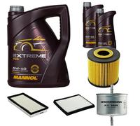 DENCKERMANN Controllo Set MANNOL EXTREME 5W-40 7L Per VOLVO V40 Kombi 2.0 T