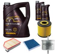 DENCKERMANN Controllo Set MANNOL EXTREME 5W-40 7L Per VOLVO V70 II 2.0 T S60