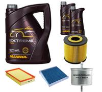 DENCKERMANN Controllo Set MANNOL EXTREME 5W-40 7L Per VOLVO V70 II 2.4 2.0 T