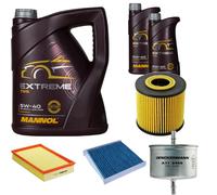 DENCKERMANN Controllo Set MANNOL EXTREME 5W-40 7L Per VOLVO V70 II 2.4 2.5 T