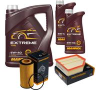 DENCKERMANN Controllo Set MANNOL Extreme 5W-40 7L Per Volvo V70 II 2.4 D5