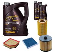 DENCKERMANN Controllo Set MANNOL Extreme 5W-40 7L Per Volvo V70 II 2.4 D5