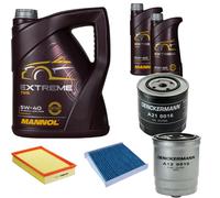 DENCKERMANN Controllo Set MANNOL Extreme 5W-40 7L per Volvo V70 II 2.5 TDI