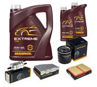 DENCKERMANN Controllo Set MANNOL Extreme 5W-40 7L per VW Caddy Alltrack