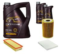 DENCKERMANN Controllo Set MANNOL Extreme 5W-40 7L Per VW Caddy II Kasten 1.9