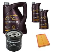 DENCKERMANN Controllo Set MANNOL Extreme 5W-40 7L Per VW Fox 1.4