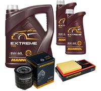 DENCKERMANN Controllo Set MANNOL Extreme 5W-40 7L Per VW Golf VI 1.4 Polo