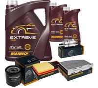 DENCKERMANN Controllo Set MANNOL EXTREME 5W-40 7L Per VW GOLF VI 1.4 SEAT