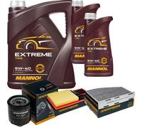 DENCKERMANN Controllo Set MANNOL EXTREME 5W-40 7L Per VW GOLF VI 1.4 SEAT
