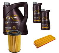 DENCKERMANN Controllo Set MANNOL Extreme 5W-40 7L per VW Golf VI 2.0 GTI