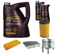DENCKERMANN Controllo Set MANNOL Extreme 5W-40 7L per VW Golf VI 2.0 GTI