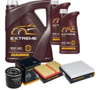 DENCKERMANN Controllo Set MANNOL EXTREME 5W-40 7L Per VW GOLF VII 1.0 TSI