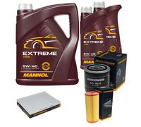 DENCKERMANN Controllo Set MANNOL Extreme 5W-40 7L Per VW Lupo 1.7 SDI Polo