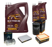 DENCKERMANN Controllo Set MANNOL Extreme 5W-40 7L Per VW Passat Variant 2.0