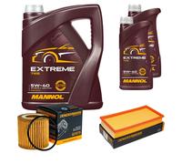 DENCKERMANN Controllo Set MANNOL Extreme 5W-40 7L Per VW Polo 1.2 12V Seat