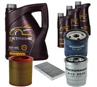 DENCKERMANN Controllo Set MANNOL Extreme 5W-40 8L per Alfa Romeo 156 2.4 JTD