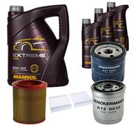 DENCKERMANN Controllo Set MANNOL Extreme 5W-40 8L per Alfa Romeo 156
