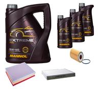 Denckermann Controllo Set mannol extreme 5W-40 8L per Audi A1 Sportback