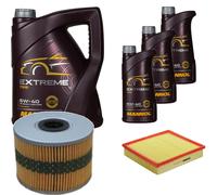 DENCKERMANN Controllo Set MANNOL Extreme 5W-40 8L Per Audi A8 4.2 Quattro