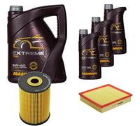 DENCKERMANN Controllo Set MANNOL EXTREME 5W-40 8L Per Audi A8 4.2 Quattro S8